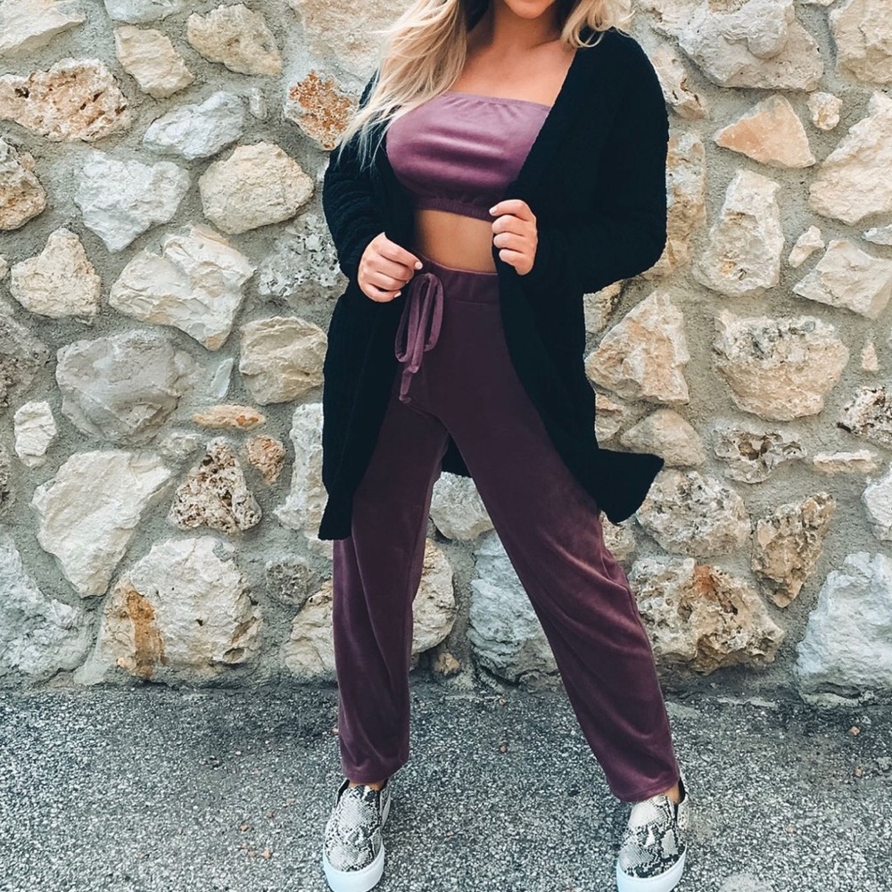 Velour set